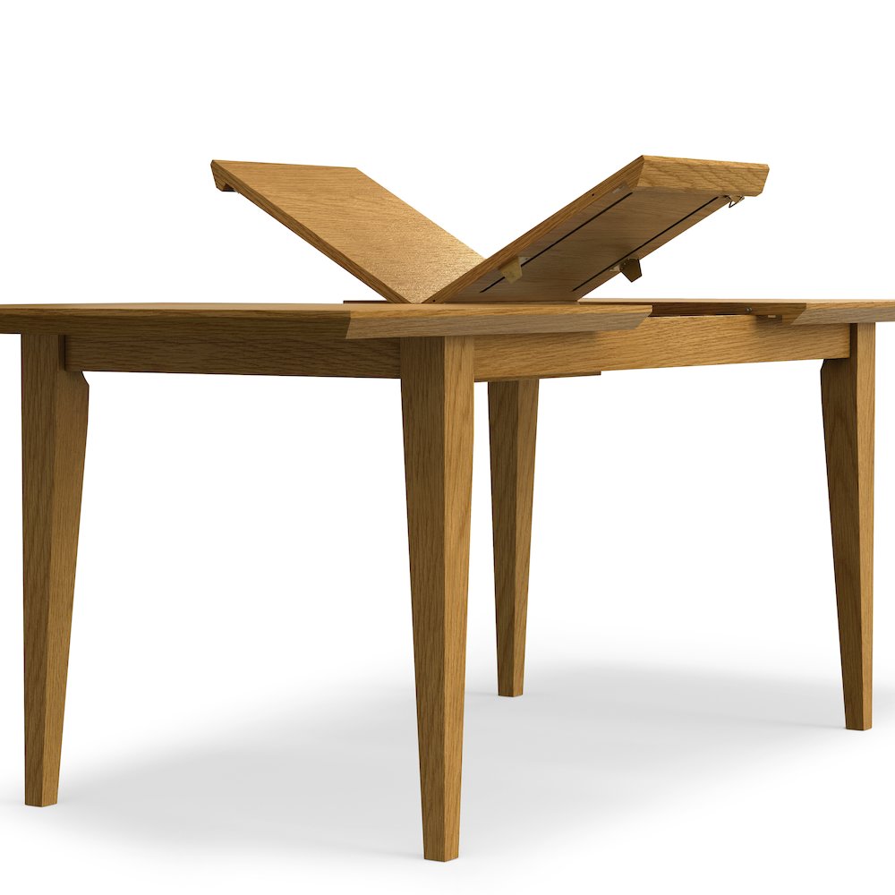 Colby Extendable Dining Table In Oak. Picture 10