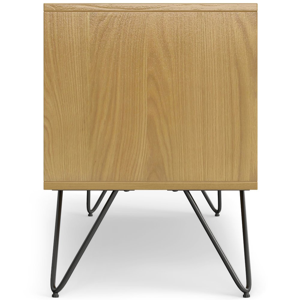 Hunter Tv Media Stand In Oak Veneer. Picture 3