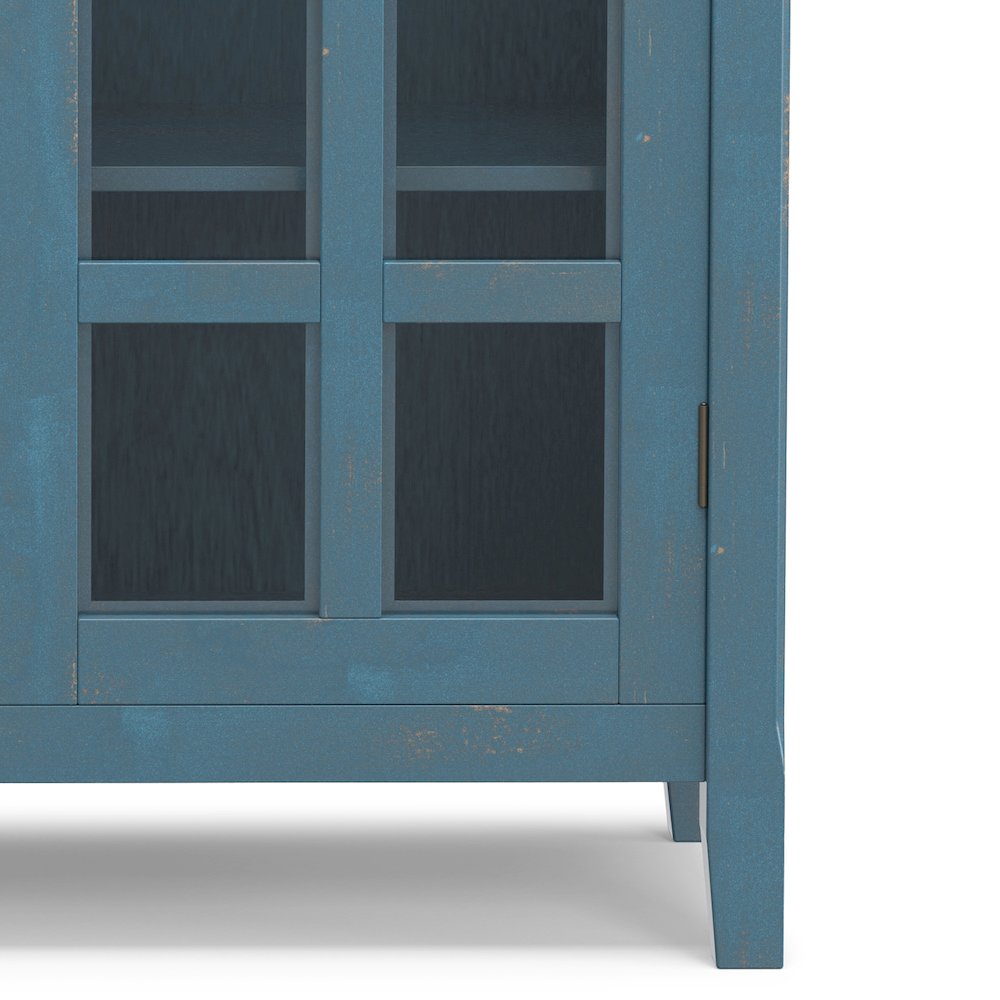 Acadian 39 inch Wide Solid Wood Transitional Medium Storage Cabinet. Picture 4