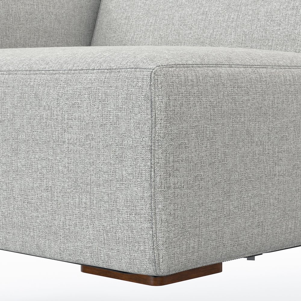 Rex Left-Arm Sofa Module In Tightly Woven Performance Fabric. Picture 2