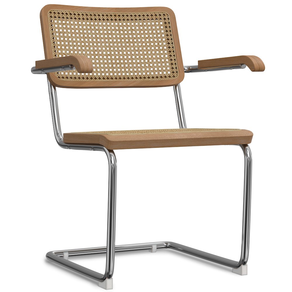 Madalyn Dining Arm Chair ( Set of 2 ) in Natural Rattan. Picture 5