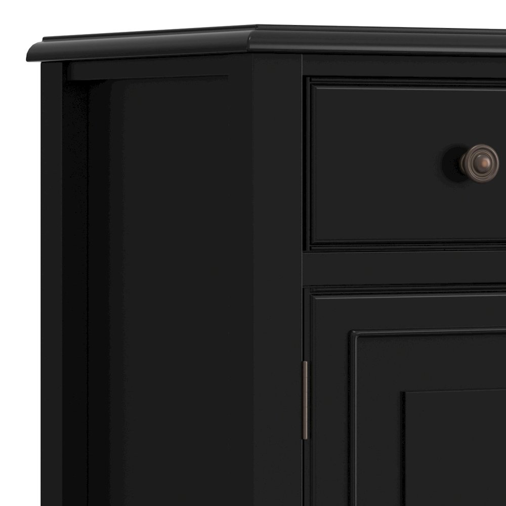 Connaught 67in W Solid Wood Traditional Large Sideboard Buffet Storage Cabinet. Picture 4
