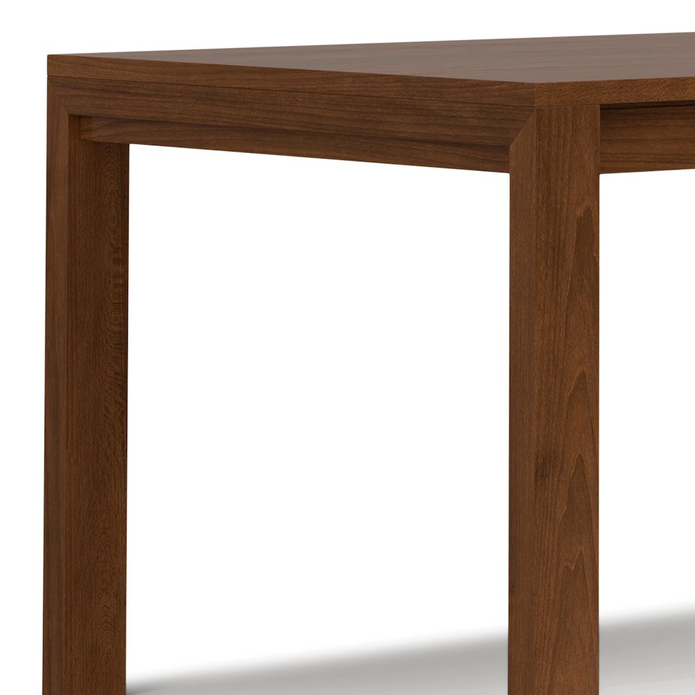 Wilson Rectangle Dining Table In Walnut Veneer. Picture 4