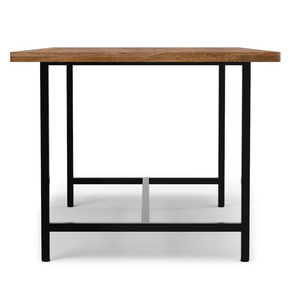 Campbell Dining Table In Burnt Wax. Picture 6