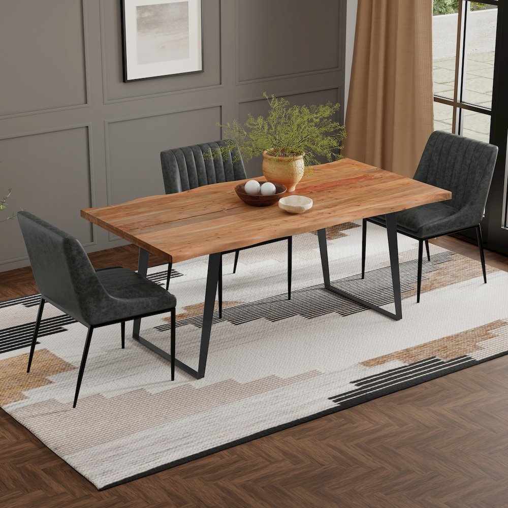 Delta Dining Table In Natural. Picture 2