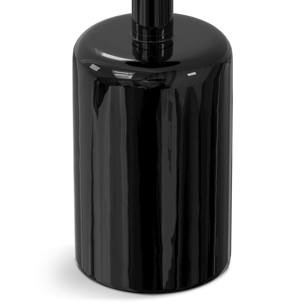 Frannie Side Table In Gold / Black. Picture 3