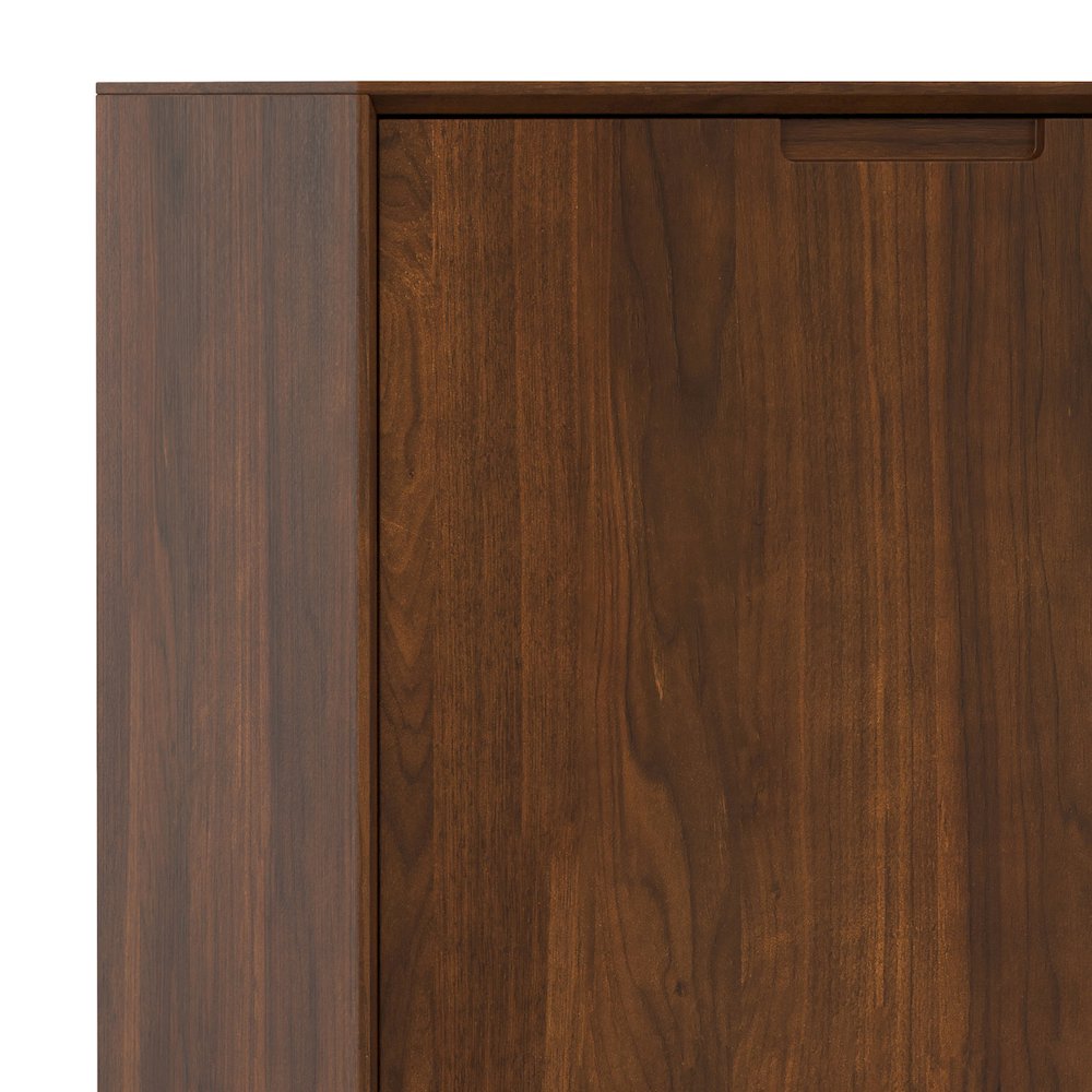 Banting 3 Door Sideboard Buffet In Natural Walnut. Picture 2