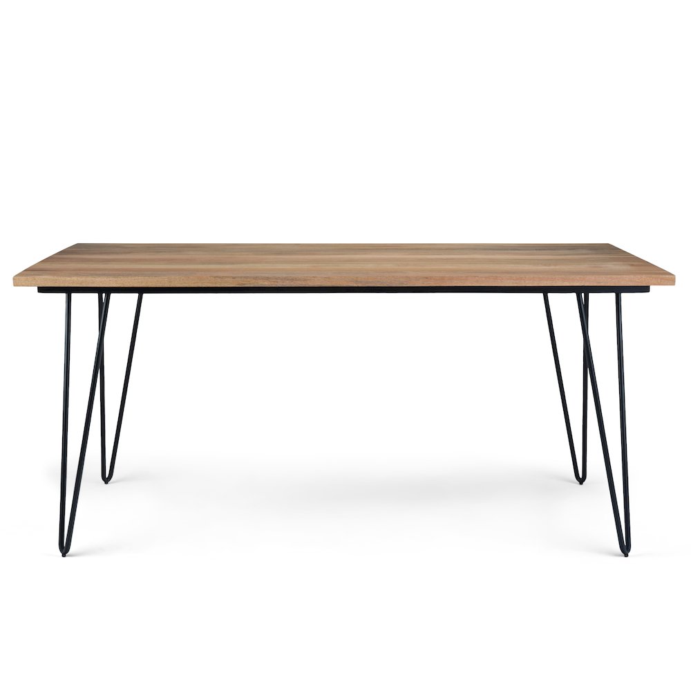 Hunter Solid Mango Wood Dining Table In Natural. Picture 5