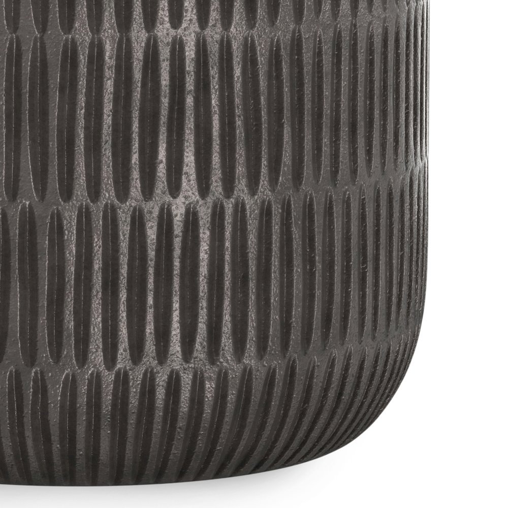 Juno Side Table In Graphite. Picture 4