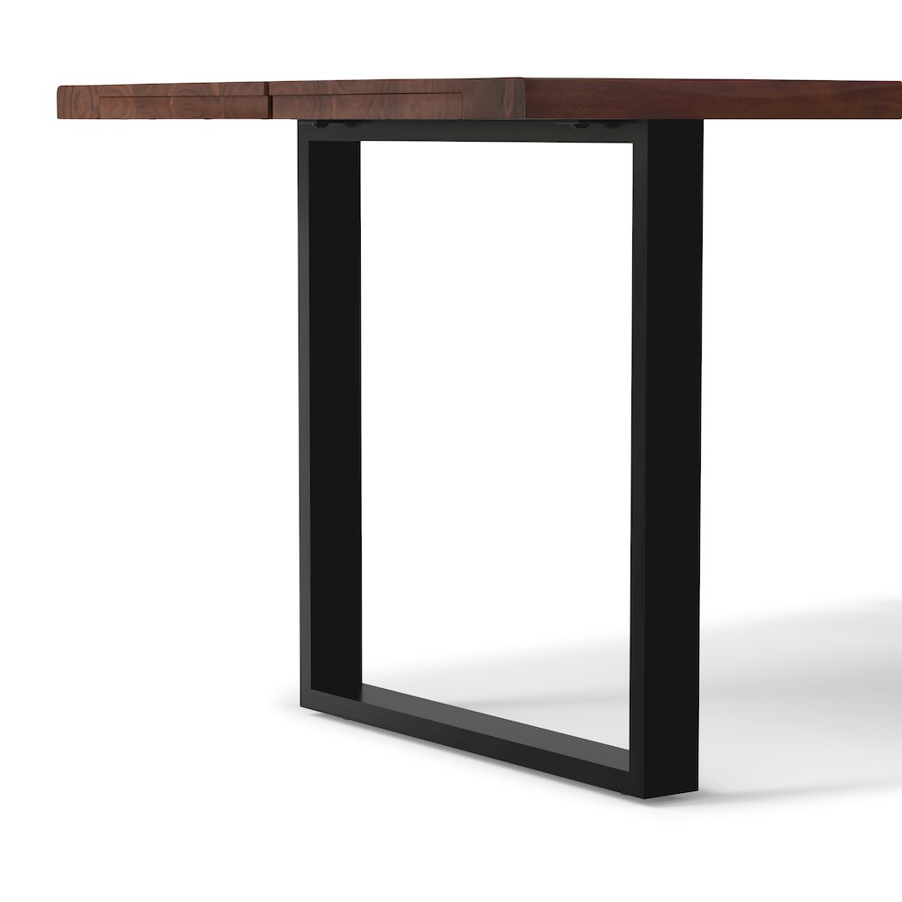 Fieldcrest Dining Table In Dark Walnut. Picture 9