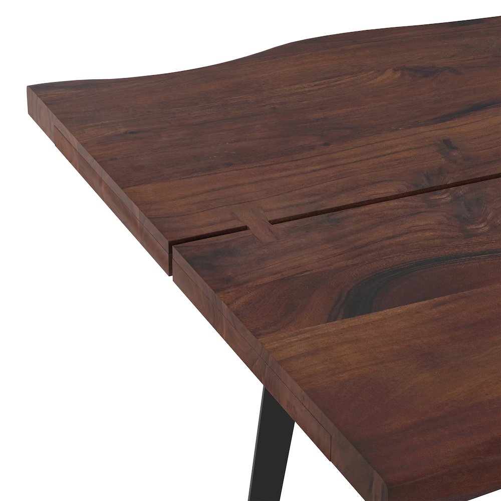 Delta Dining Table In Dark Walnut. Picture 7