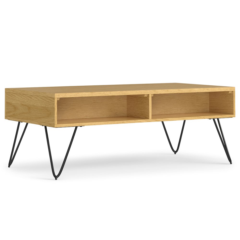 Hunter Lift Top Coffee Table In Oak Veneer. Picture 2