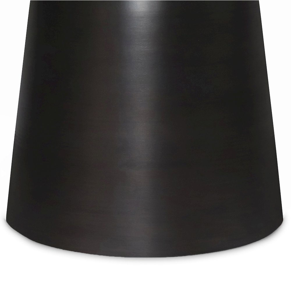 Toby Metal Accent Table In Antique Copper. Picture 3