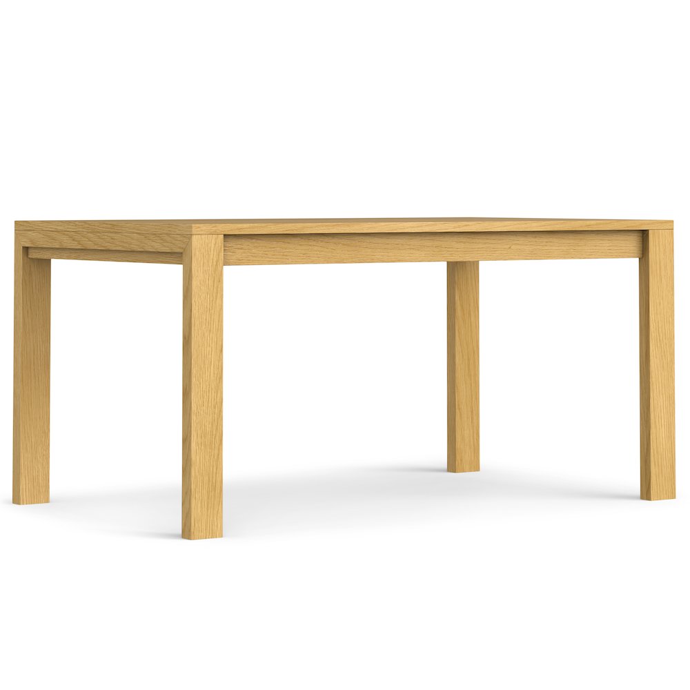 Wilson Rectangle Dining Table In Oak Veneer. Picture 1