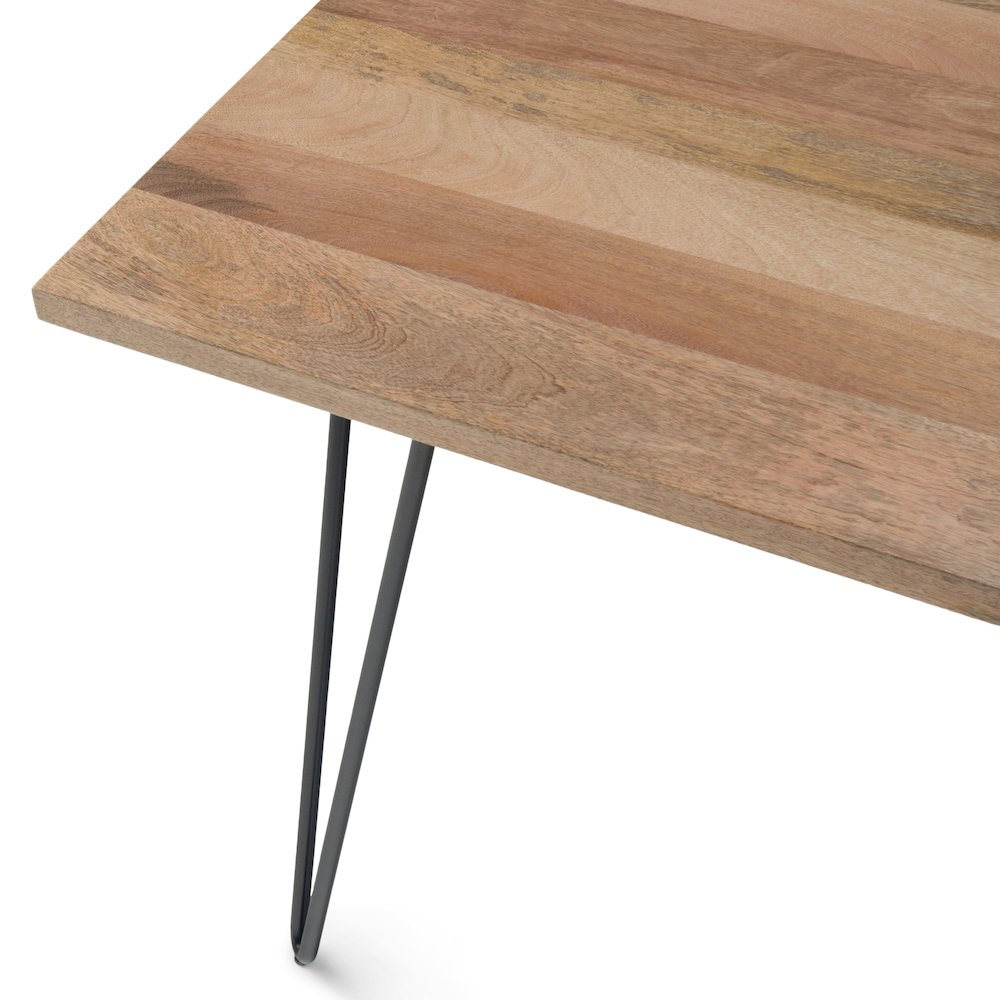 Hunter Solid Mango Wood Dining Table In Natural. Picture 7