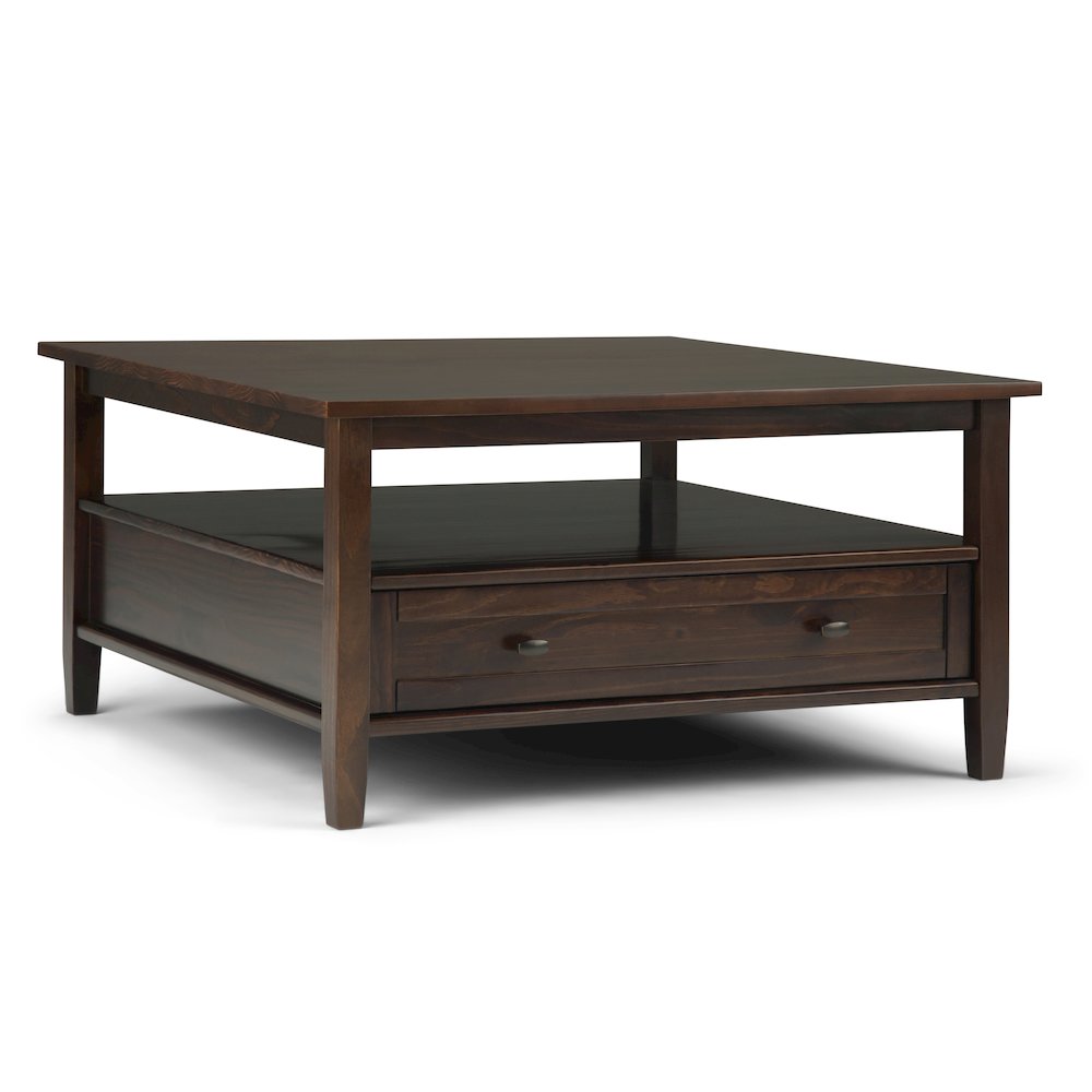 36"W Coffee Table with 2 20"W End Tables in Tobacco Brown (Set of 3). Picture 2
