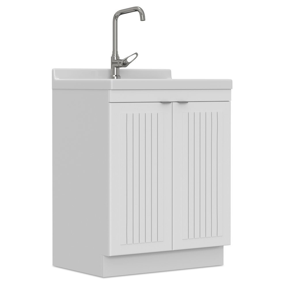 Murphy All-In-One 28-inch Laundry Utility Sink and Cabinet. Picture 2