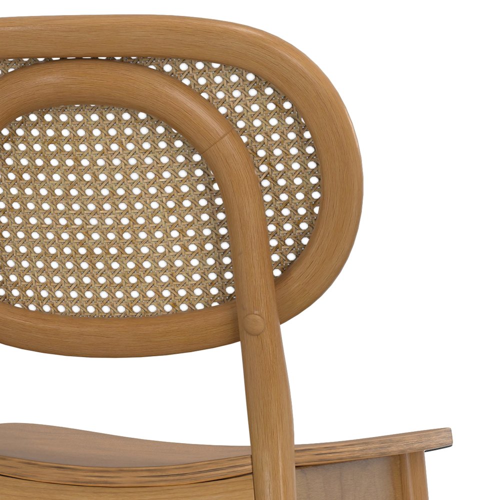 Rachel Dining Chair (Set of 2) in Natural. Picture 10
