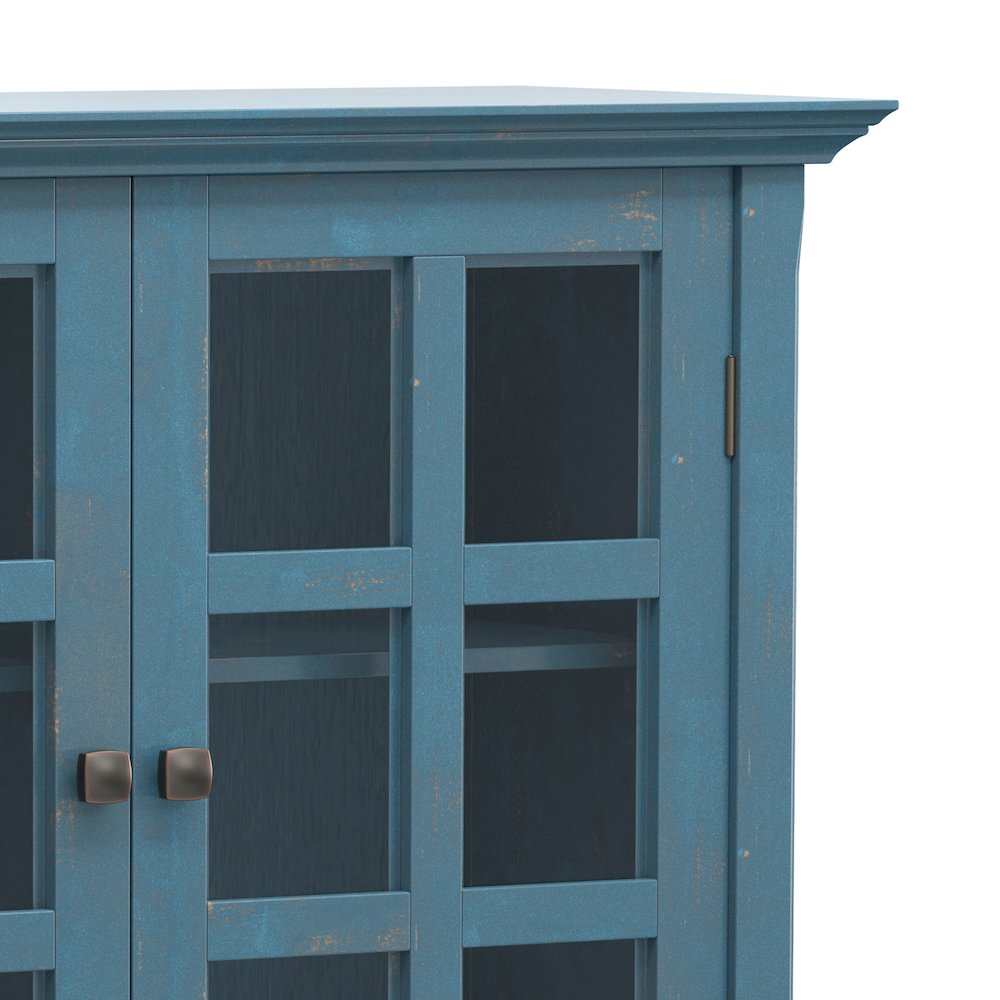 Acadian 39 inch Wide Solid Wood Transitional Medium Storage Cabinet. Picture 3