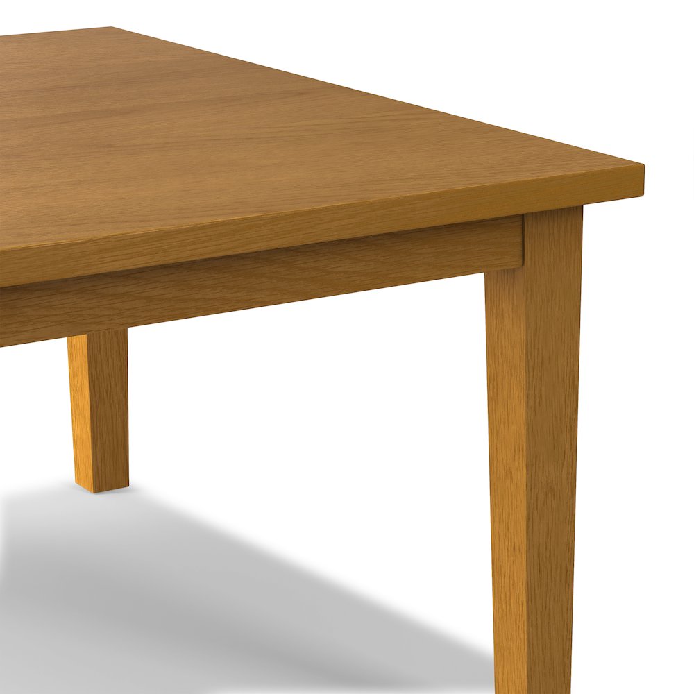 Eastwood Square Dining Table In Oak. Picture 5