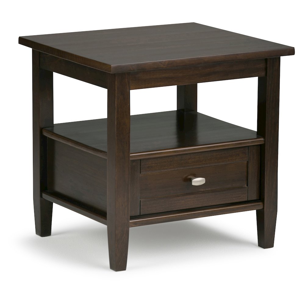 36"W Coffee Table with 2 20"W End Tables in Tobacco Brown (Set of 3). Picture 3