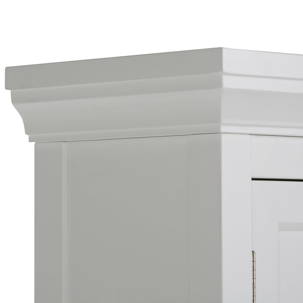 Avington 67 inch H x 27 inch W Contemporary Solid Wood Space Saver Cabinet. Picture 4