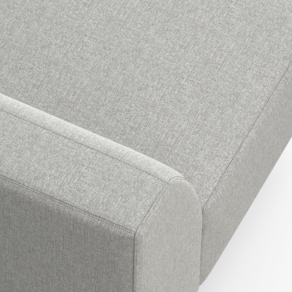 Rex Right-Arm Sofa Module In Tightly Woven Performance Fabric. Picture 4