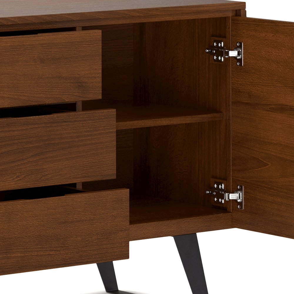 Lowry Sideboard Buffet In Walnut Veneer. Picture 4