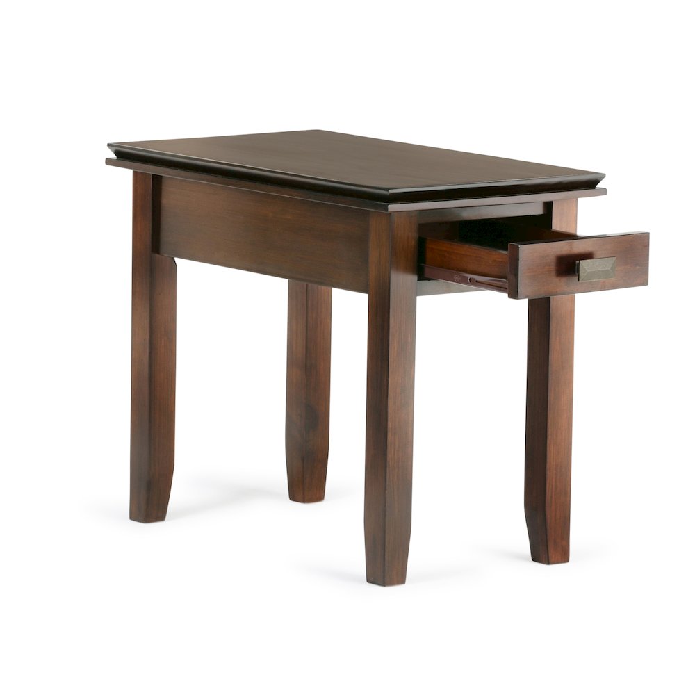 46"W Lift-Top Coffee Table with 2 14"W End Tables in Russet Brown (Set of 3). Picture 3