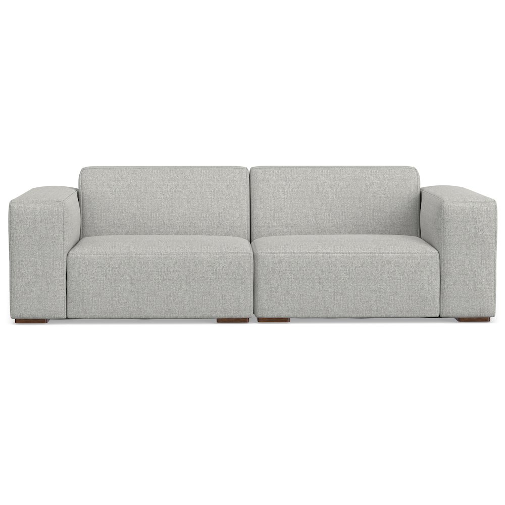 Rex 2 Seater Sofa In Tightly Woven Performance Fabric. Picture 1