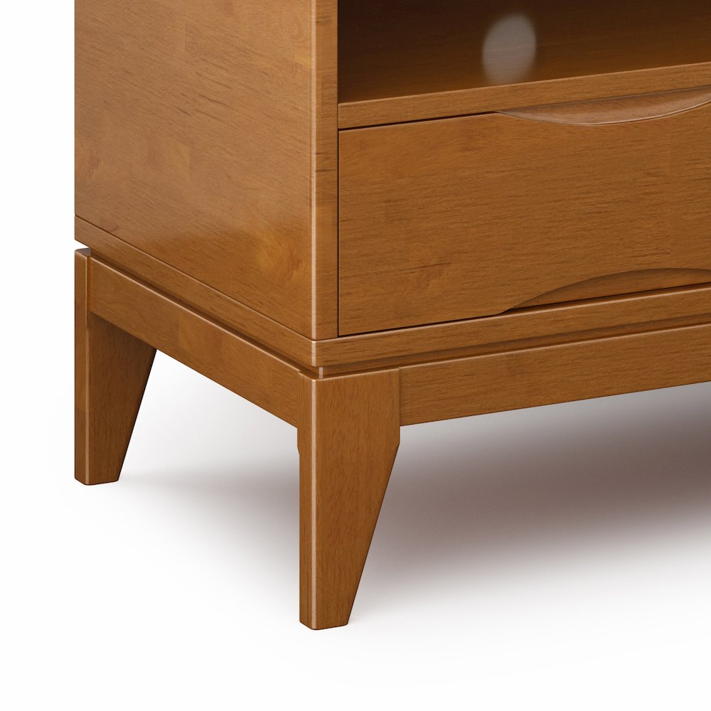 Harper Solid Wood 30 Inch Storage Cabinet In Teak Brown (Set Of 2). Picture 5