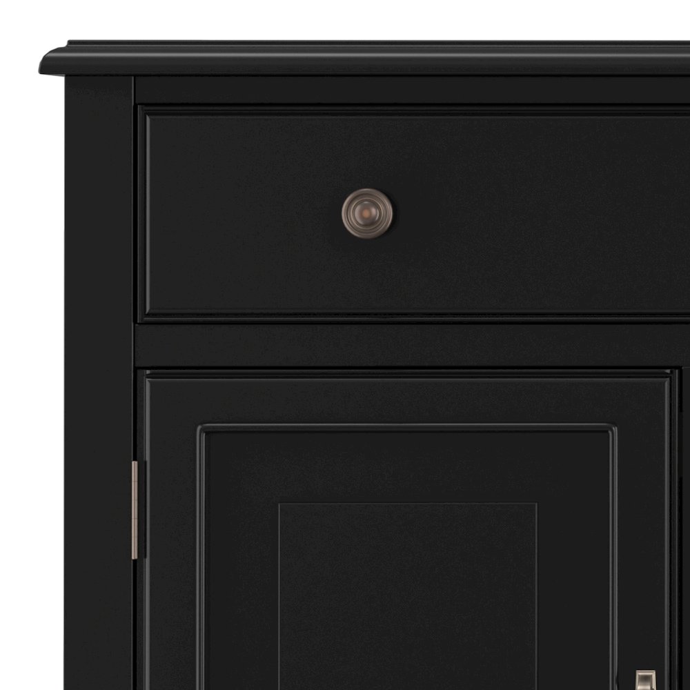 Connaught 67in W Solid Wood Traditional Large Sideboard Buffet Storage Cabinet. Picture 6