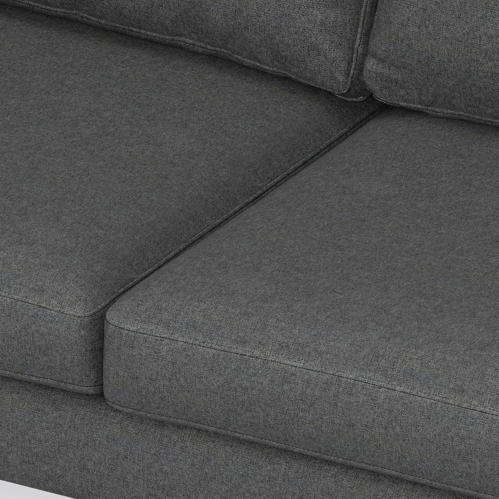 Ava Corner Sectional In Tightly Woven Performance Fabric. Picture 4