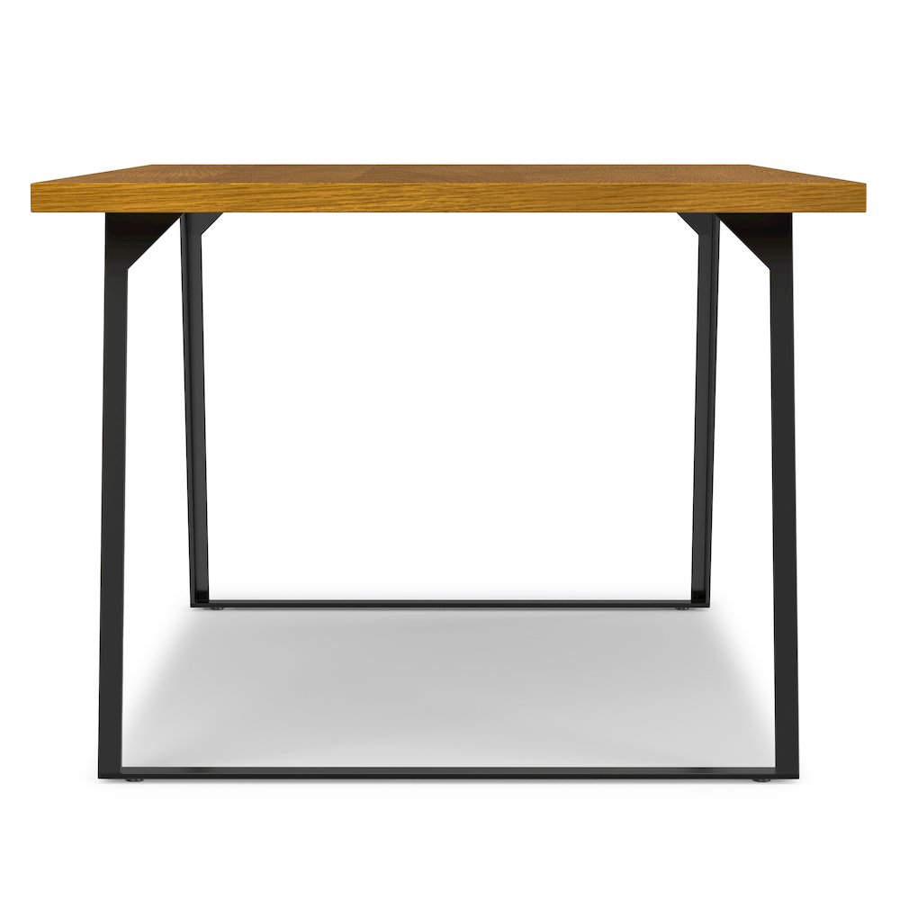 Lowry Dining Table In Oak Veneer. Picture 6