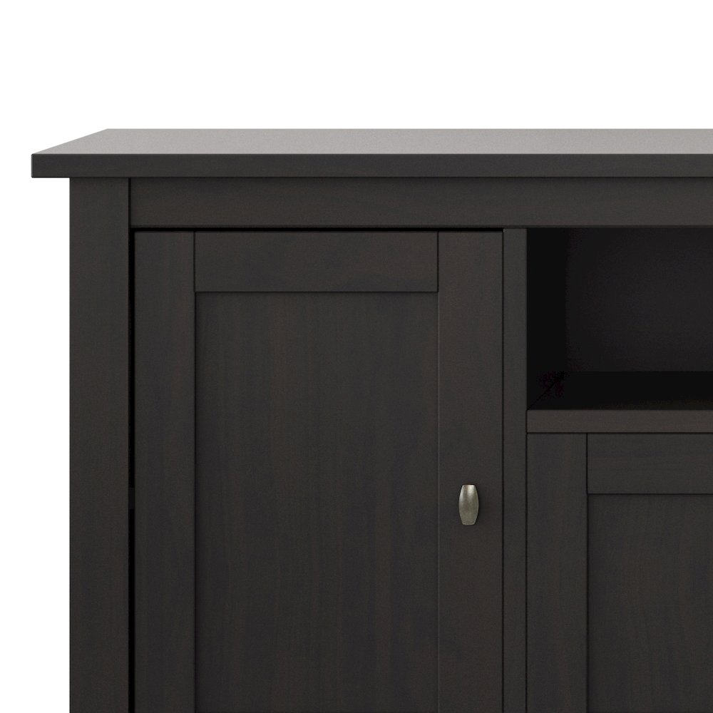 72 Inch Tv Media Stand In Hickory Brown For Tvs Up To 80 Inches. Picture 2
