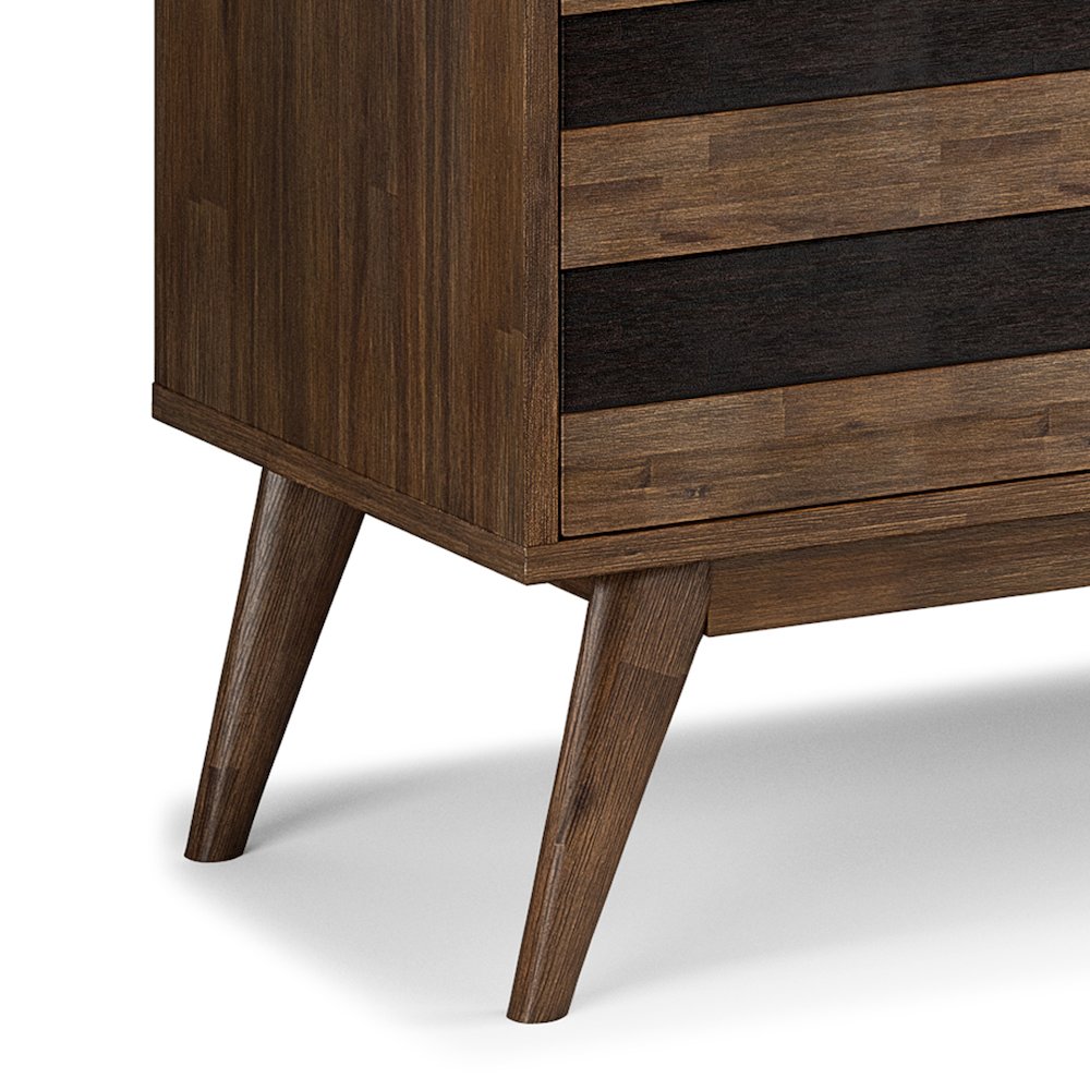 Tv Stand In Rustic Natural Aged Brown For Tvs Up To 60 Inches. Picture 4