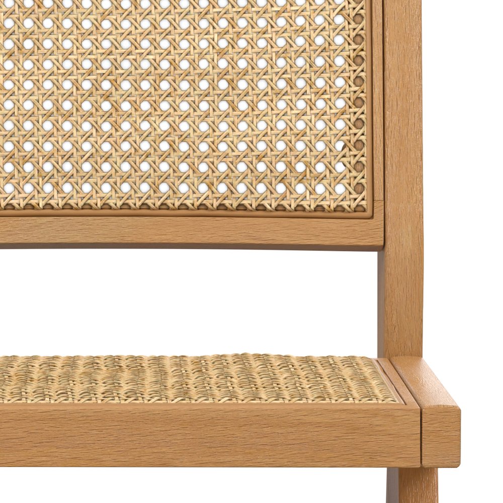 Regina Dining Chair (Set Of 2) In Natural. Picture 5