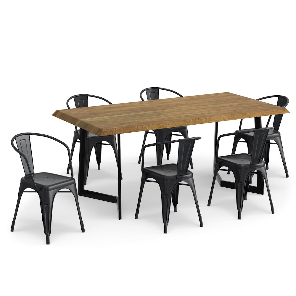 Larkin / Watkins 7-Piece Dining Set. Picture 2