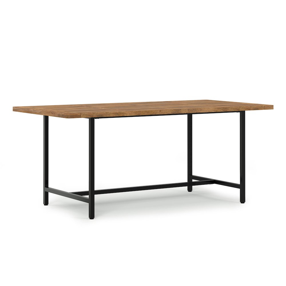Campbell Dining Table In Burnt Wax. Picture 1