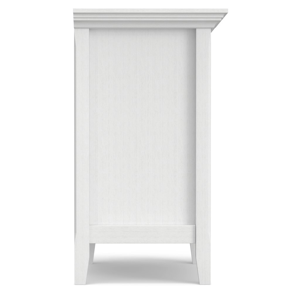 Amherst 24 inch Solid Wood Traditional Bedside Table in White (Set of 2). Picture 2