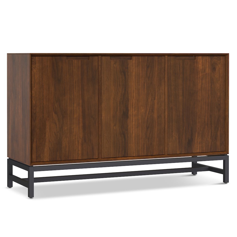 Banting 3 Door Sideboard Buffet In Natural Walnut. Picture 1