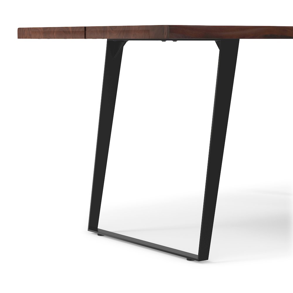 Delta Dining Table In Dark Walnut. Picture 8