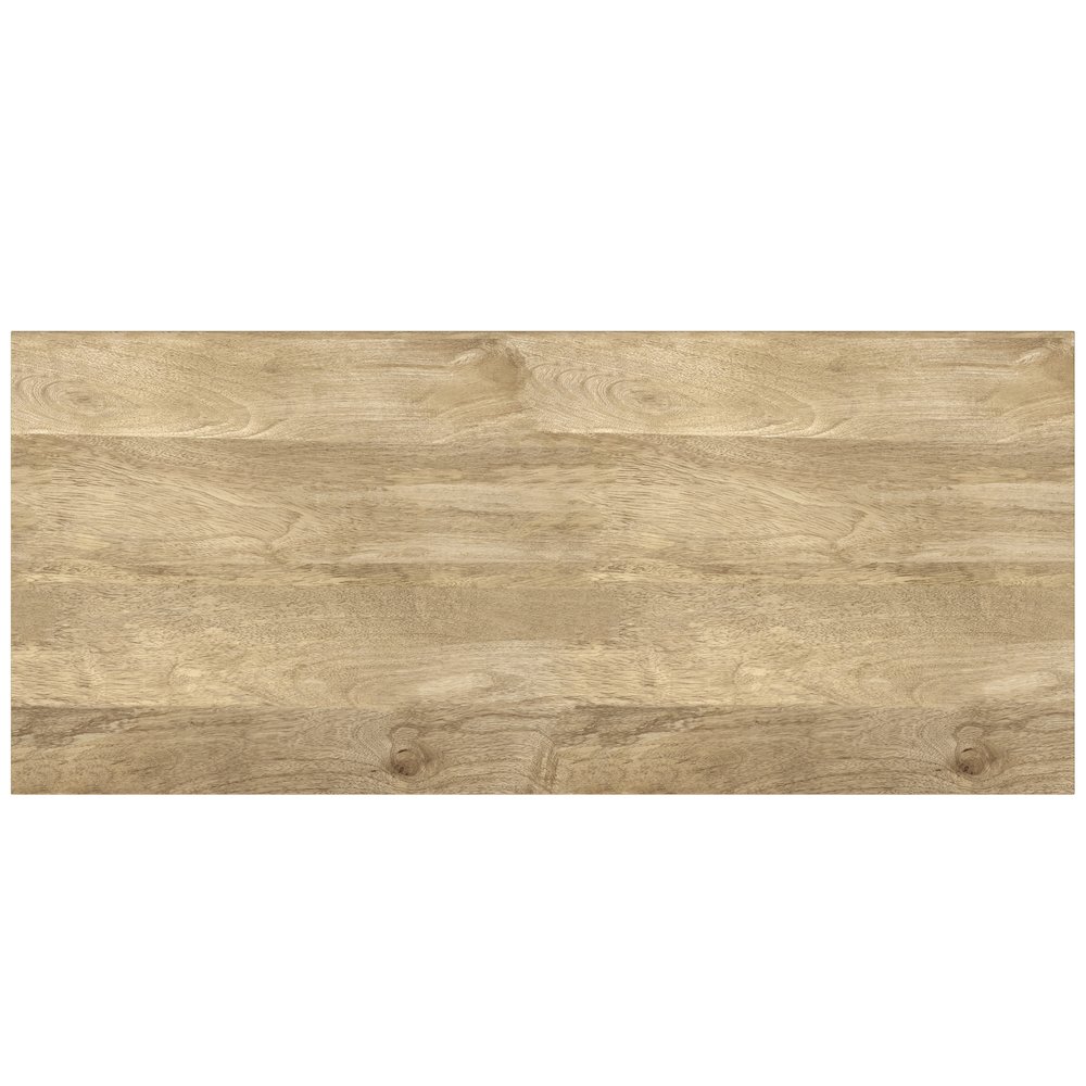 Hunter Solid Mango Wood Medium Storage Cabinet In Natural. Picture 3