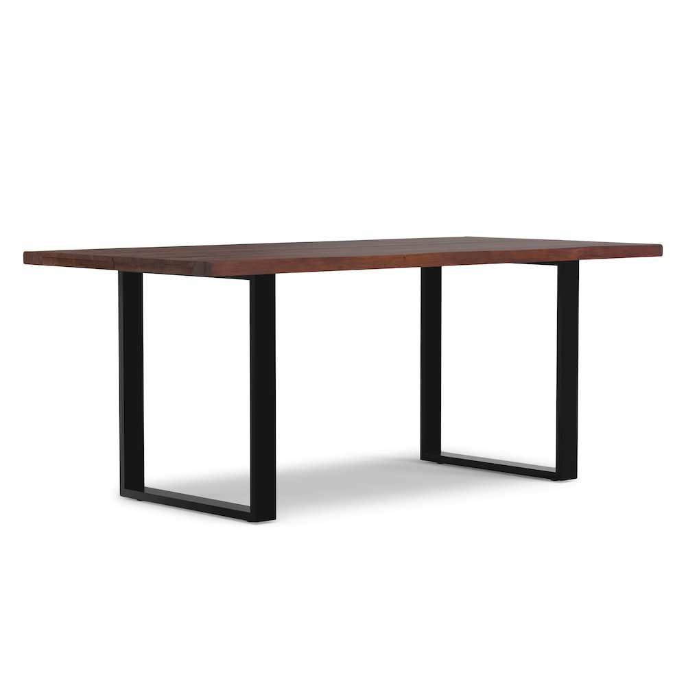 Fieldcrest Dining Table In Dark Walnut. Picture 1