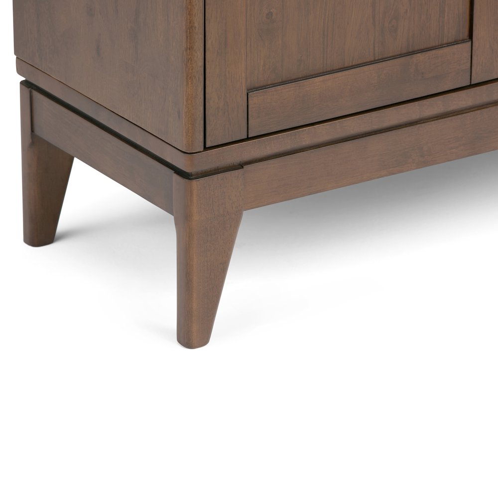 Harper Solid Wood 30 Inch Storage Cabinet In Walnut Brown (Set Of 2). Picture 6