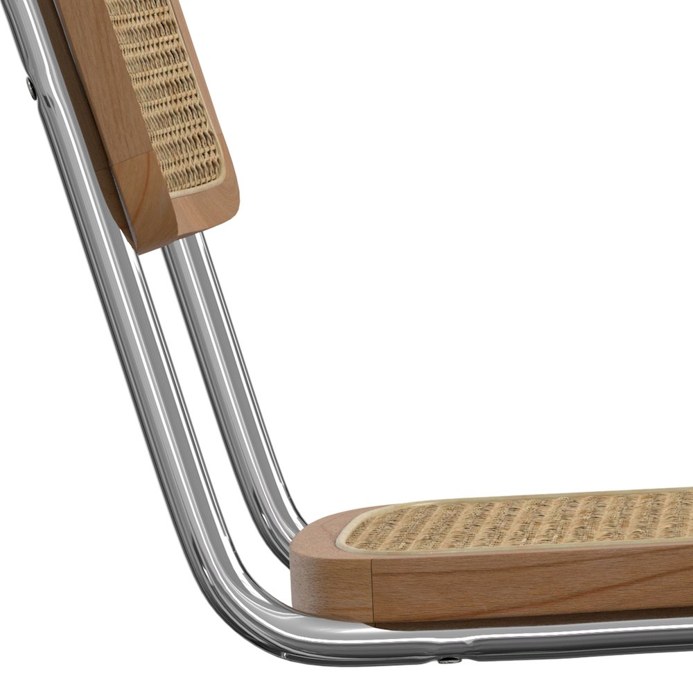 Madalyn Dining Chair (Set of 2) in Natural Rattan. Picture 9