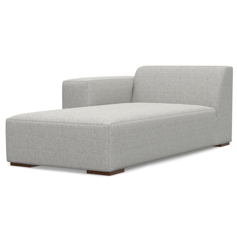 Rex Left Chaise Sofa Module In Tightly Woven Performance Fabric. Picture 2