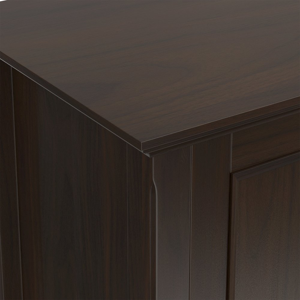 Amherst 84 inch Wide Solid Wood Transitional TV Stand For TVs up to 90 inches. Picture 3