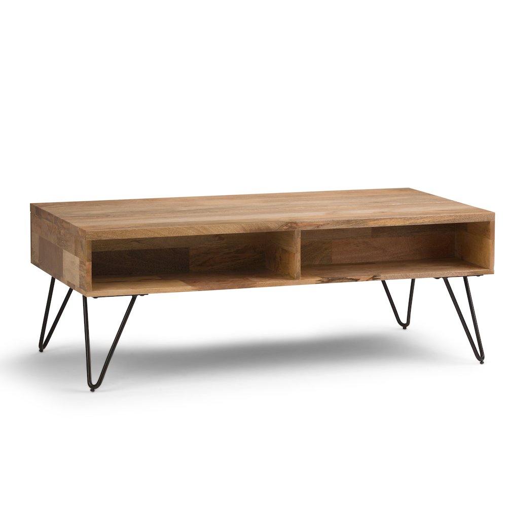 48"W Lift-Top Coffee Table with 2 22"W End Tables in Natural (Set of 3). Picture 2
