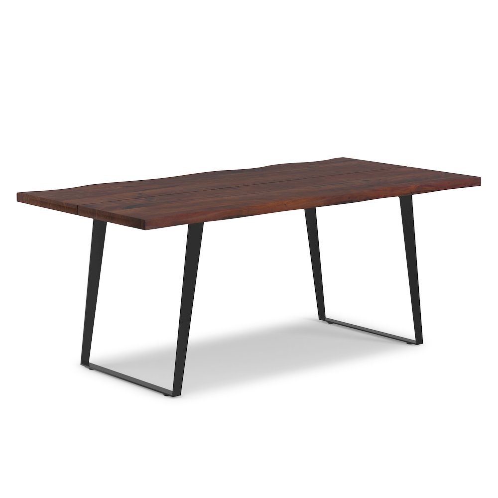 Delta Dining Table In Dark Walnut. Picture 3